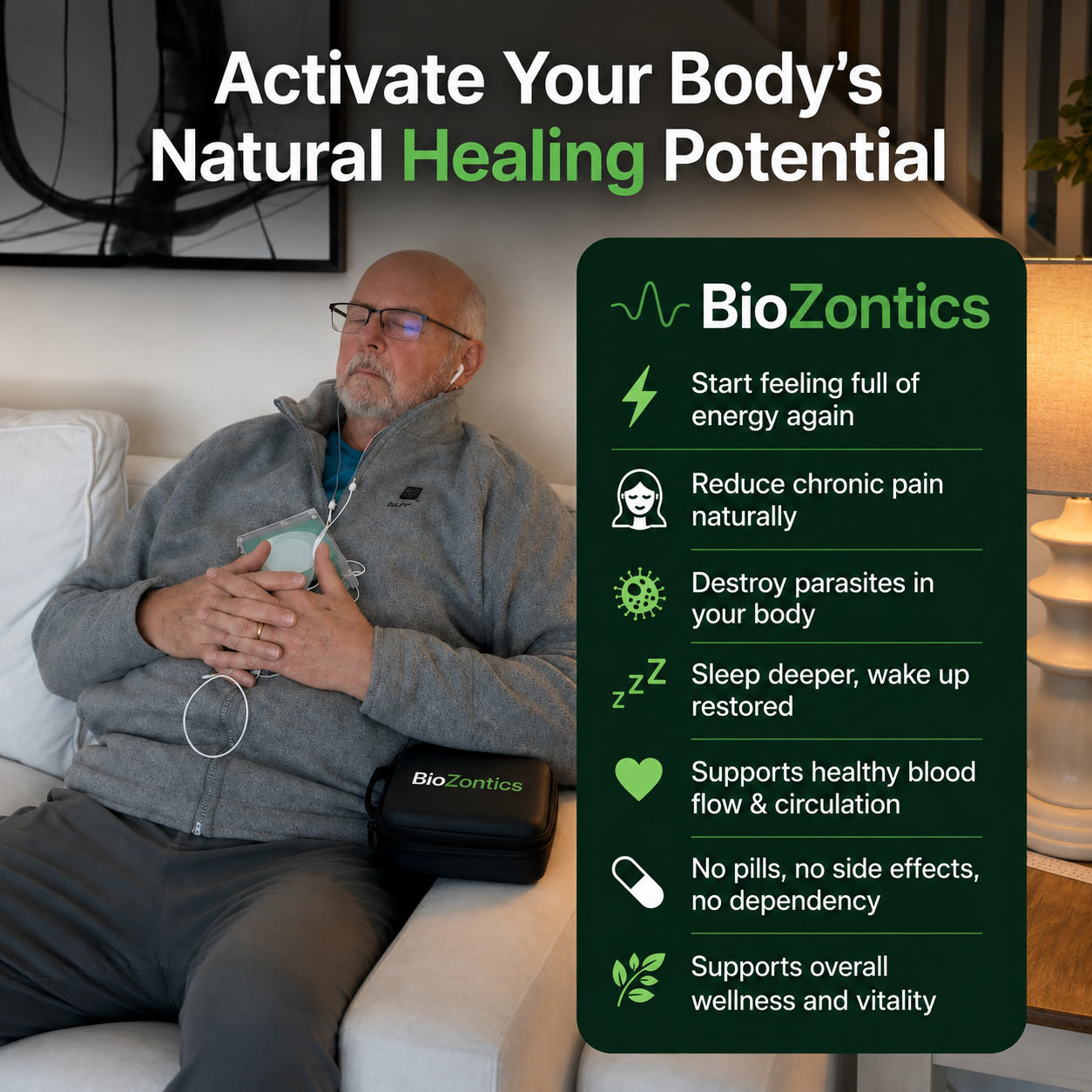Bio-Healing Frequency Generator — Relief That Goes Deeper Than The Surface