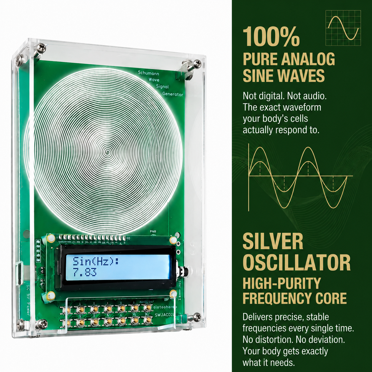 Bio-Healing Frequency Generator — Relief That Goes Deeper Than The Surface